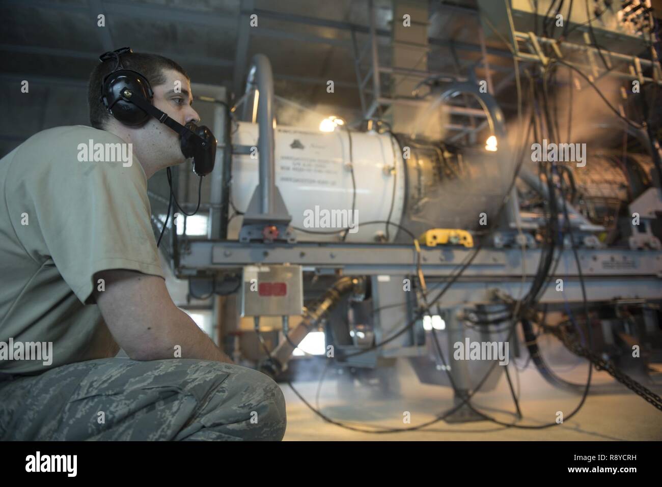 U.S. Air Force Staff Sgt. Donovan Walters, 18th Component Maintenance ...