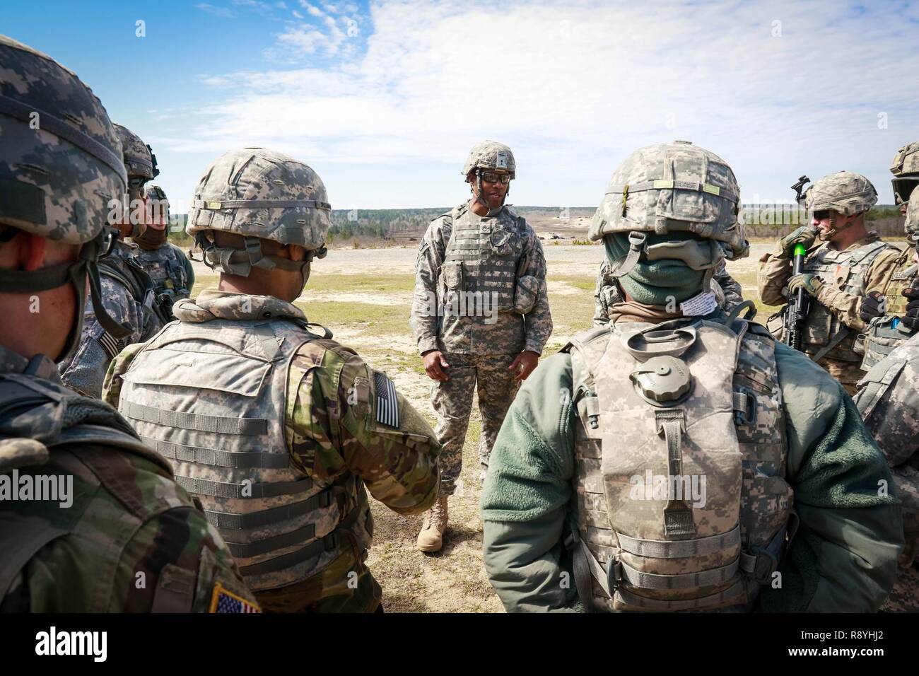 Sgt. 1st Class Davis with, 122nd Aviation Support Battalion, 82nd ...