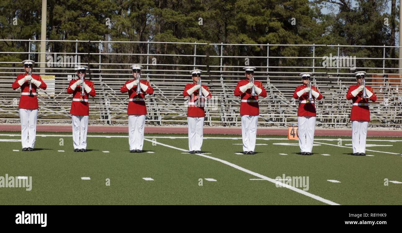 The U.S. Marine Drum and Bugle Corps, Marine Barracks Washington, D.C