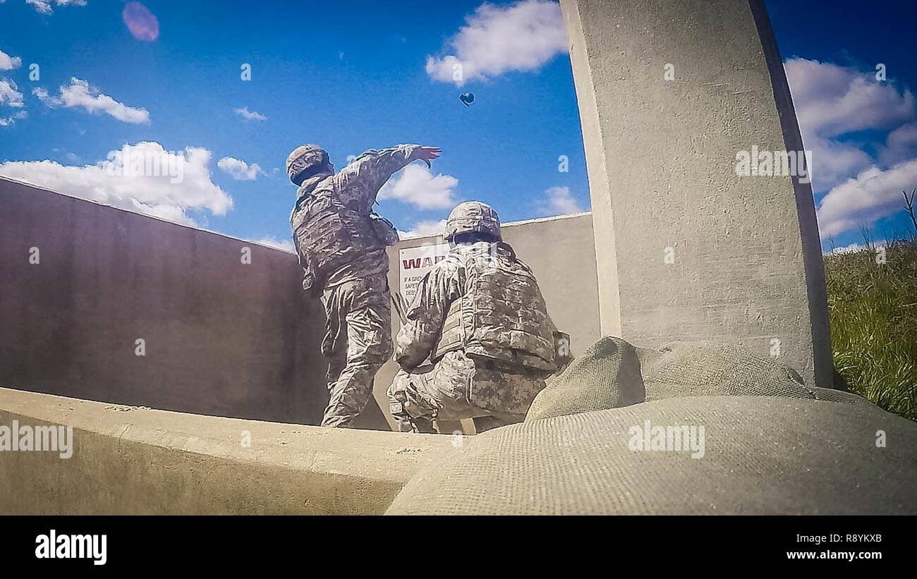 A Soldier from 122nd Aviation Support Battalion, 82nd Combat Aviation ...