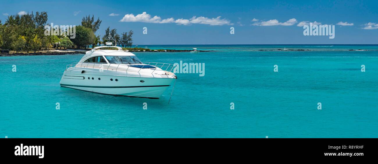 Mauritius, Riviere du Rempart, Grand Baie, the lagoon Stock Photo Alamy