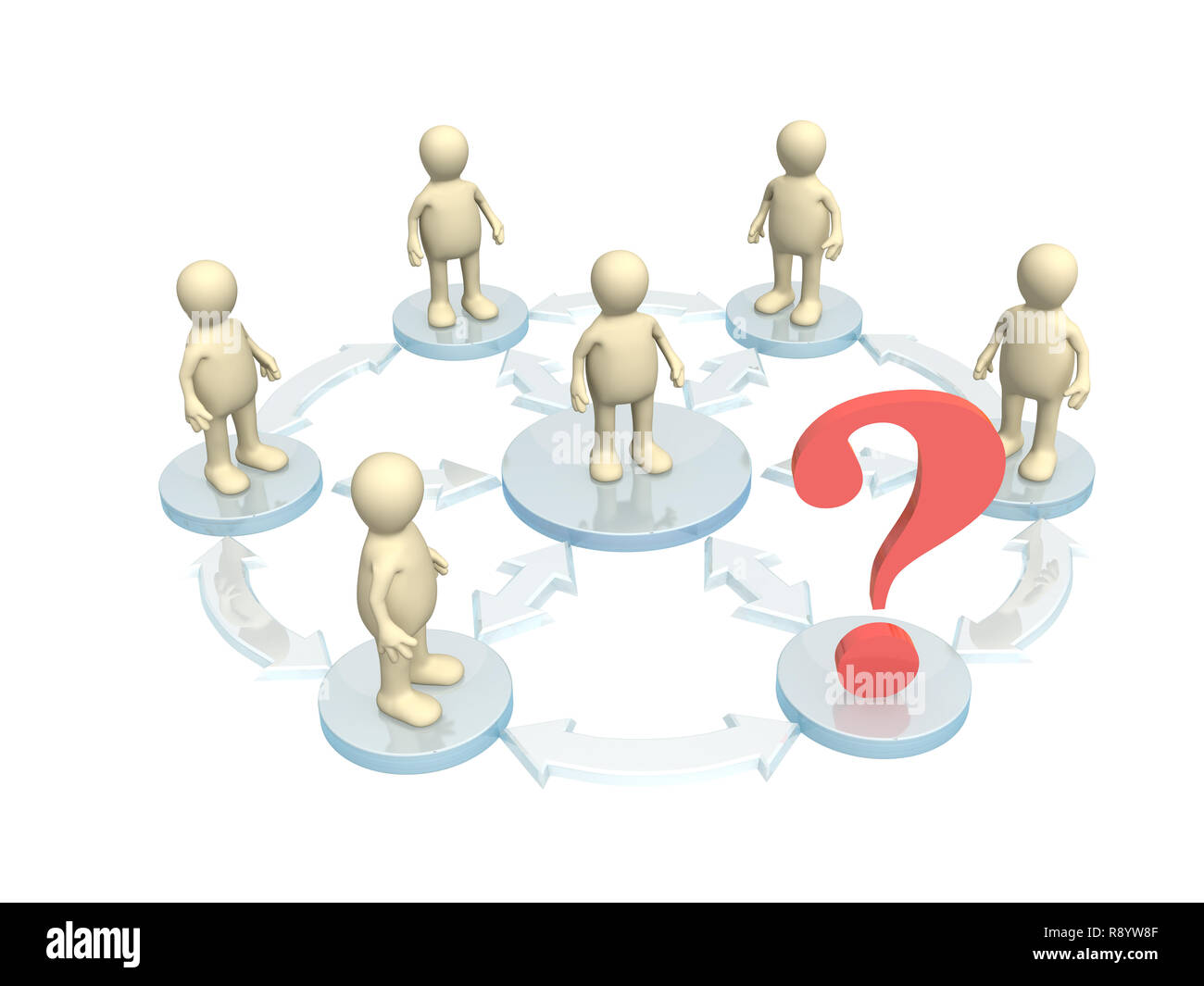 Unknowledgeable Team Members Unknown member of team Stock Photo - Alamy