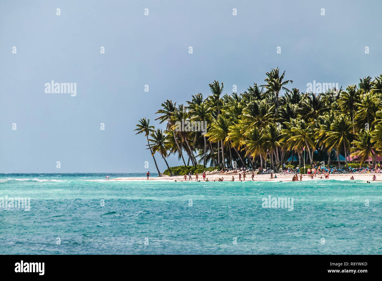 Photo of Bavaro Beaches in Punta Cana, Dominican Republic Stock Photo