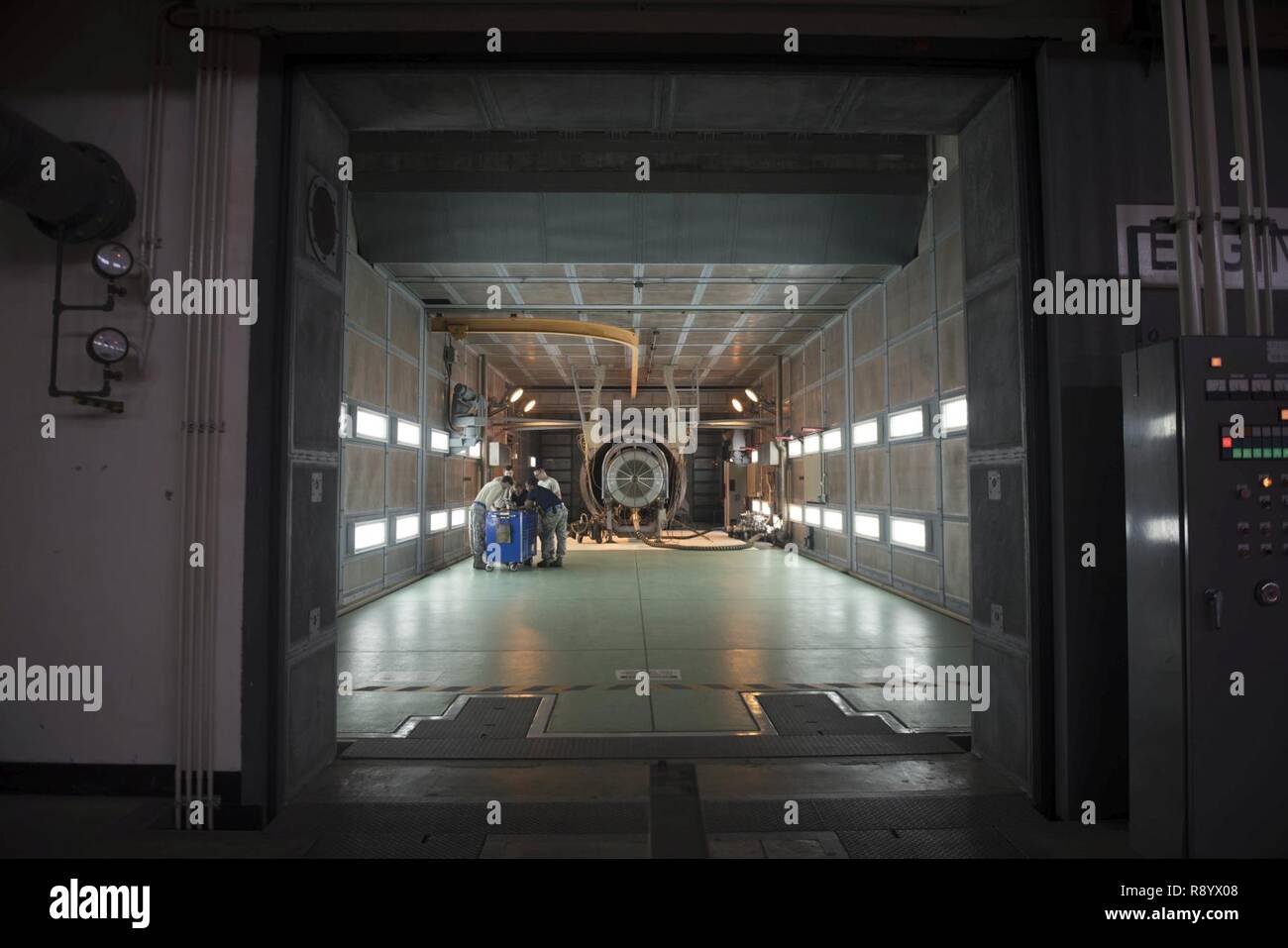 U.S. Air Force Airmen assigned to the 18th Component Maintenance ...