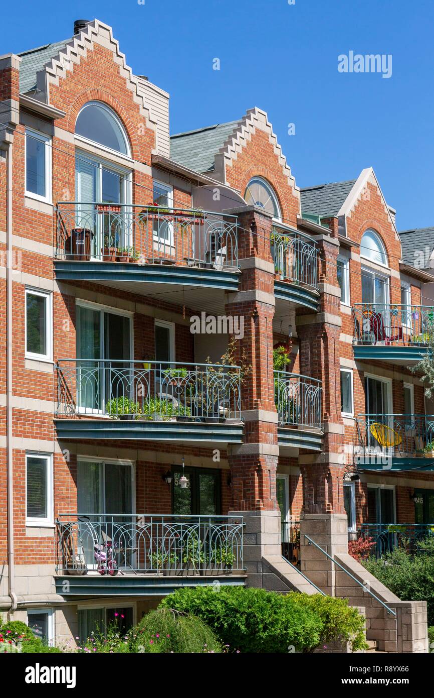 Canada, Province of Quebec, Montreal, PlateauMontRoyal neighborhood