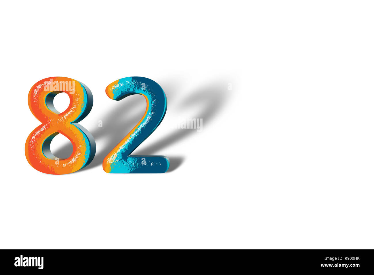 Number 82 High Resolution Stock Photography and Images - Alamy