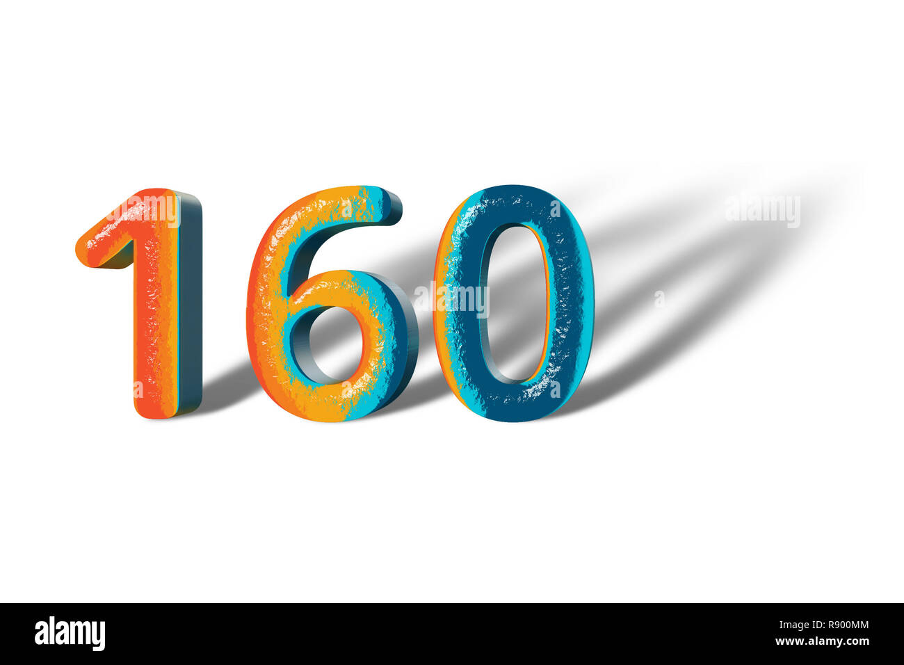 Number 160 Cut Out Stock Images & Pictures - Alamy