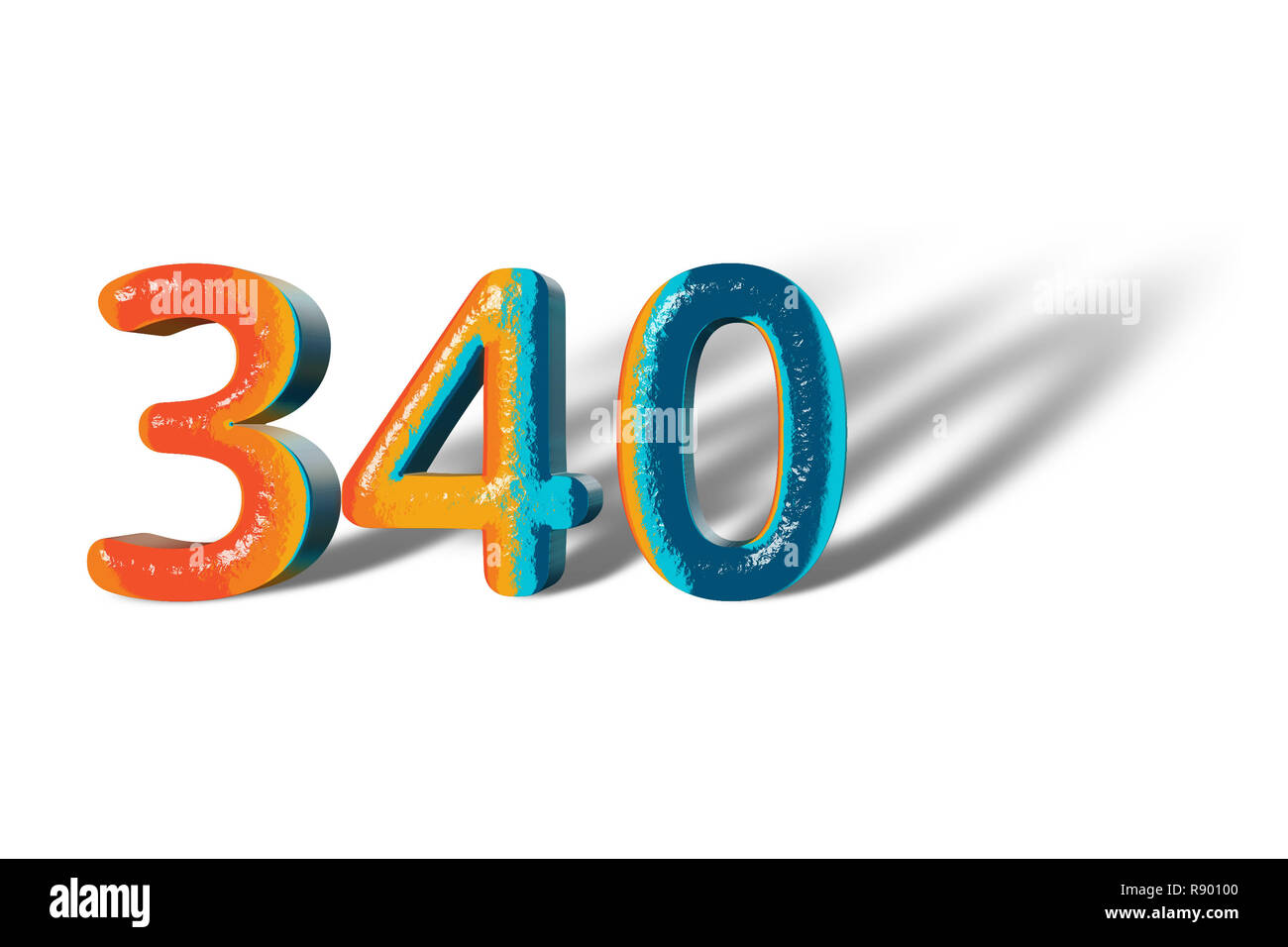 注目の 3D Photo Stock colours lively forty hundred three 340 Number サプライ・アクセサリ・グッズ