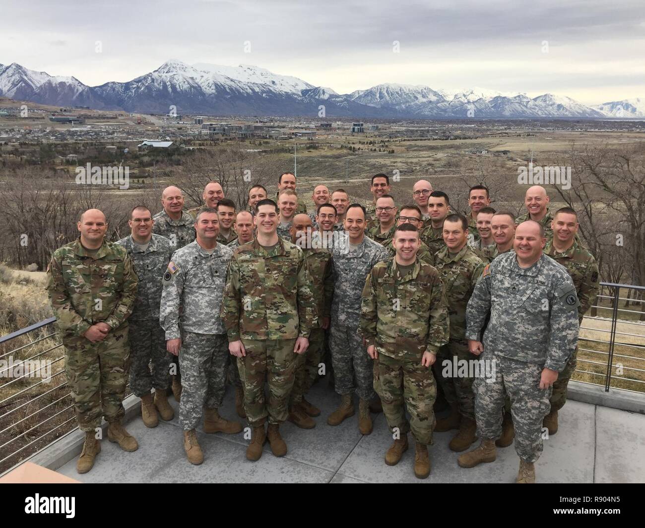 Participants in a three-day training event conducted by First Army Unit ...