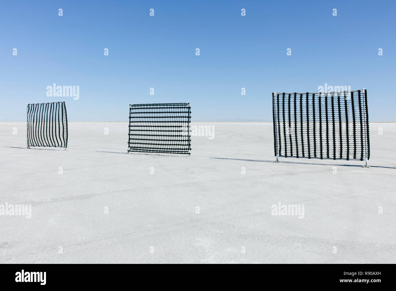 Bonneville salt flats race track hires stock photography and images