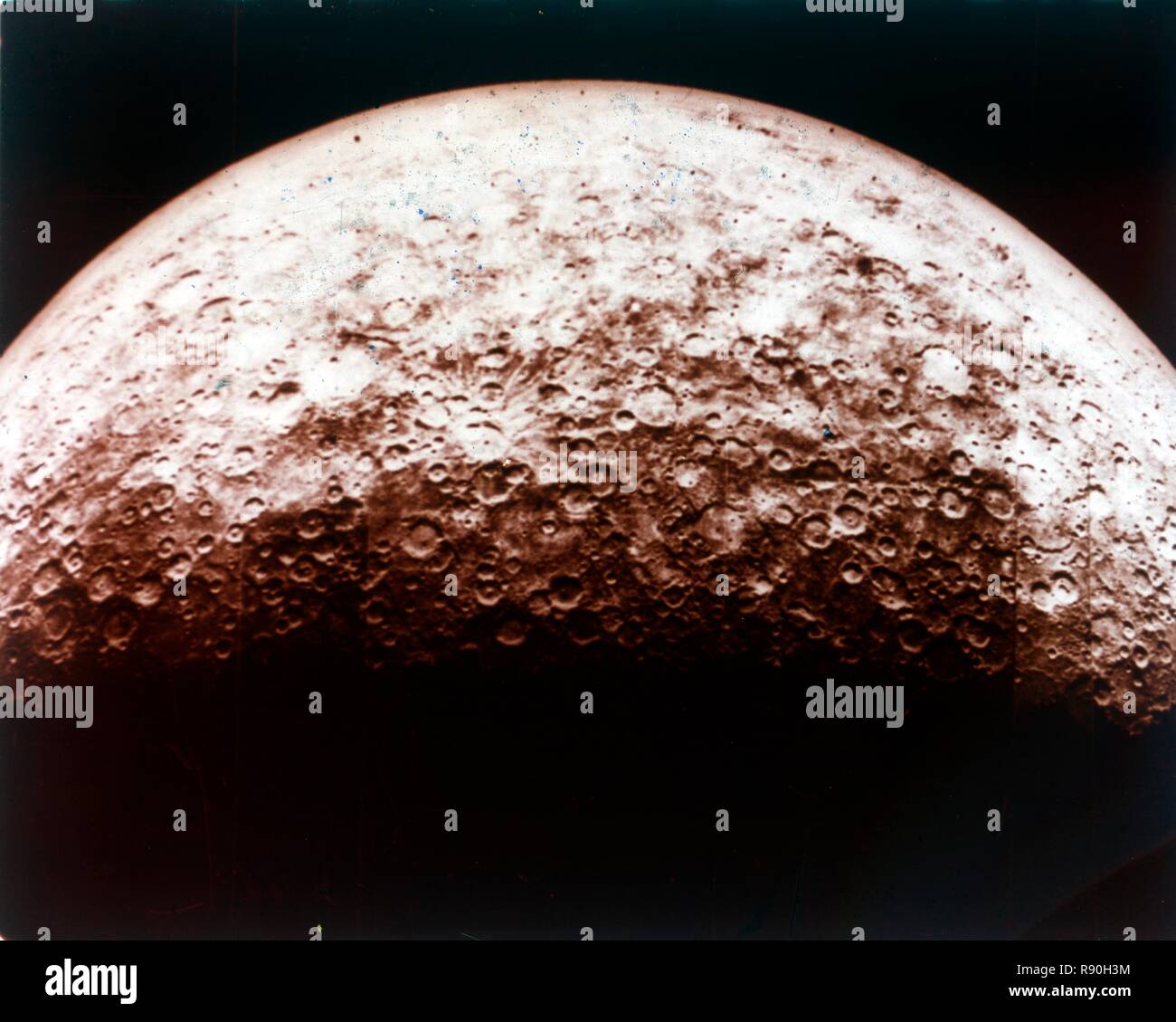 Surface of the planet Mercury. Creator: NASA. Stock Photo