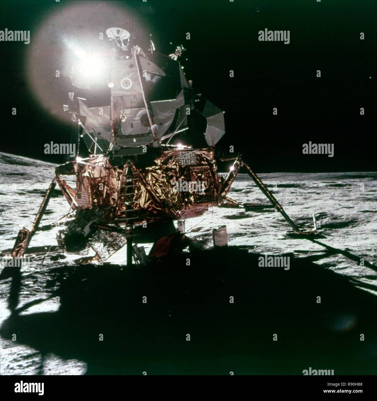 Lunar module on moon hires stock photography and images Alamy