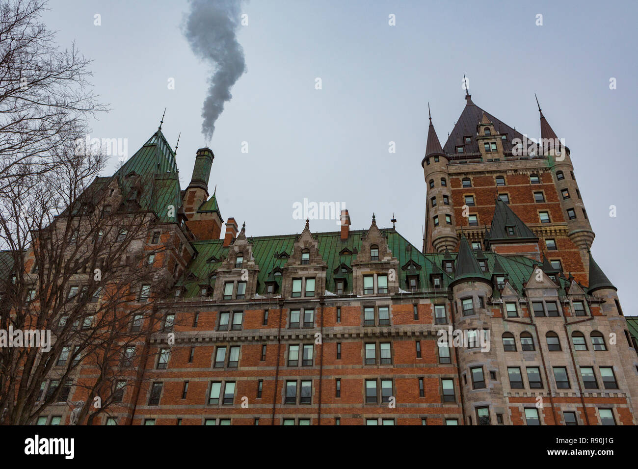 The Fairmont Le Château Frontenac, formerly and commonly referred to as ...