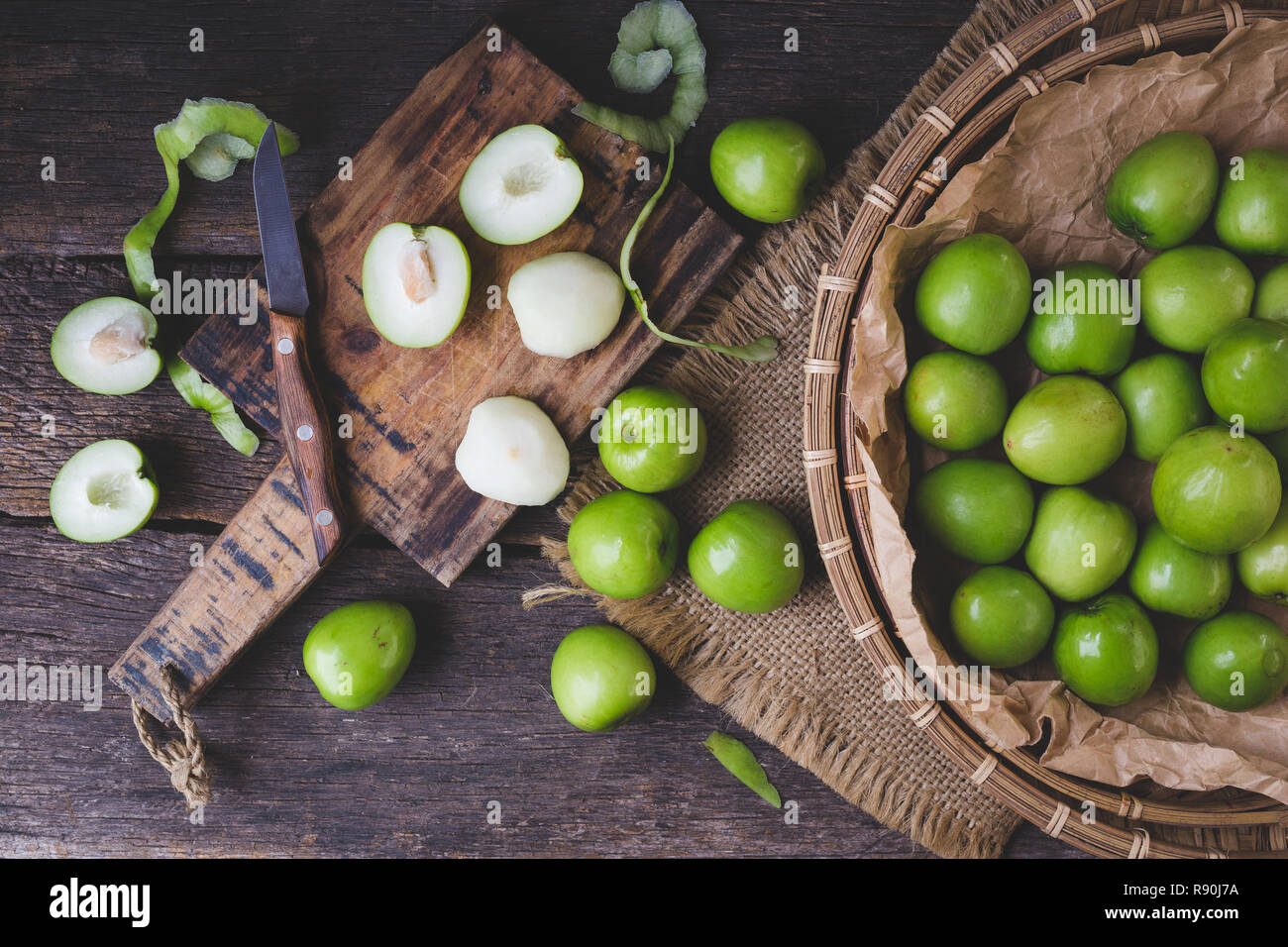 Fresh Indian Jujube fruits Stock Photo Alamy