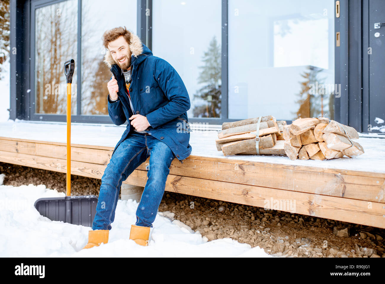 modern winter clothes