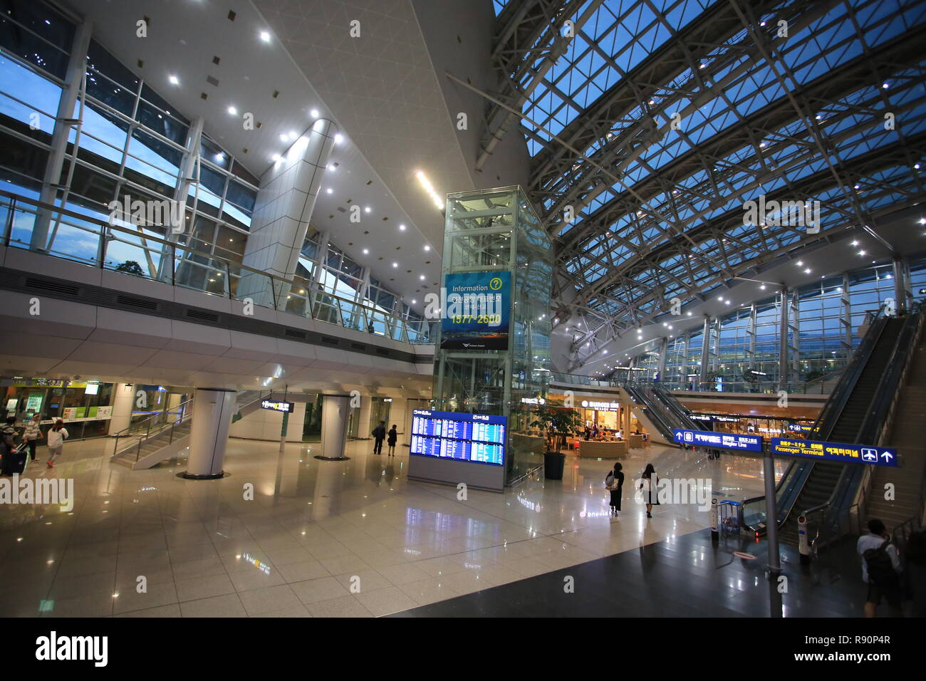 seoul incheon international airport Stock Photo
