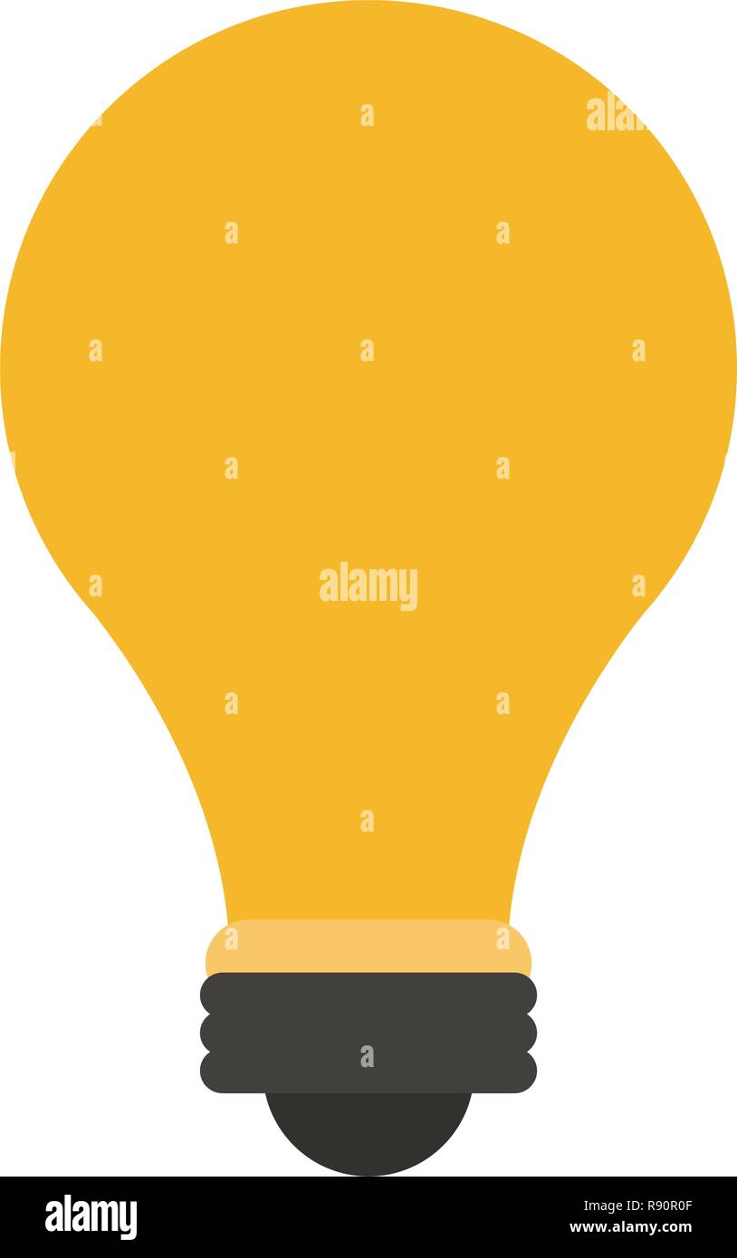 Bulb light symbol Stock Vector Image & Art - Alamy