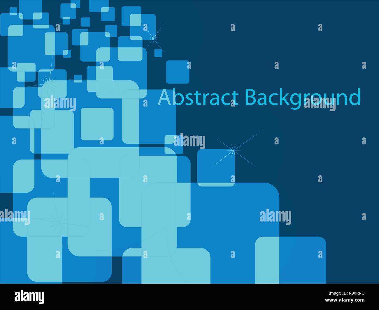 Shiny squares vector background. Cover presentation. Stock Vector