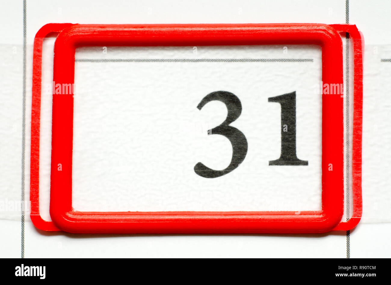 number-thirty-one-hi-res-stock-photography-and-images-alamy