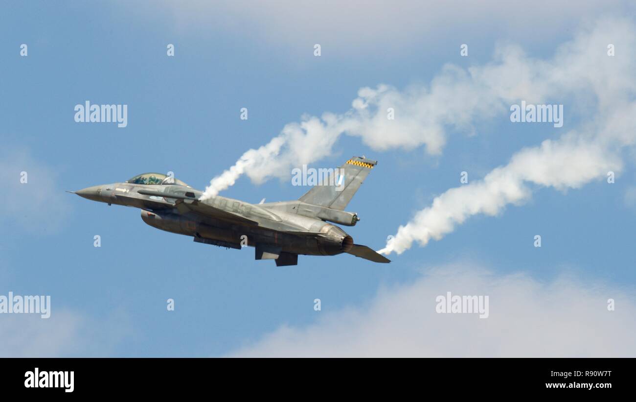 Greek Air Force F16 Fighting Falcon High Resolution Stock ...