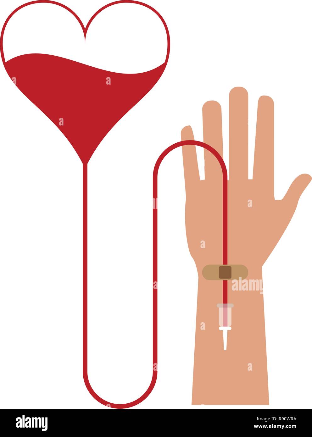 Blood donation campaign Stock Vector Image & Art - Alamy