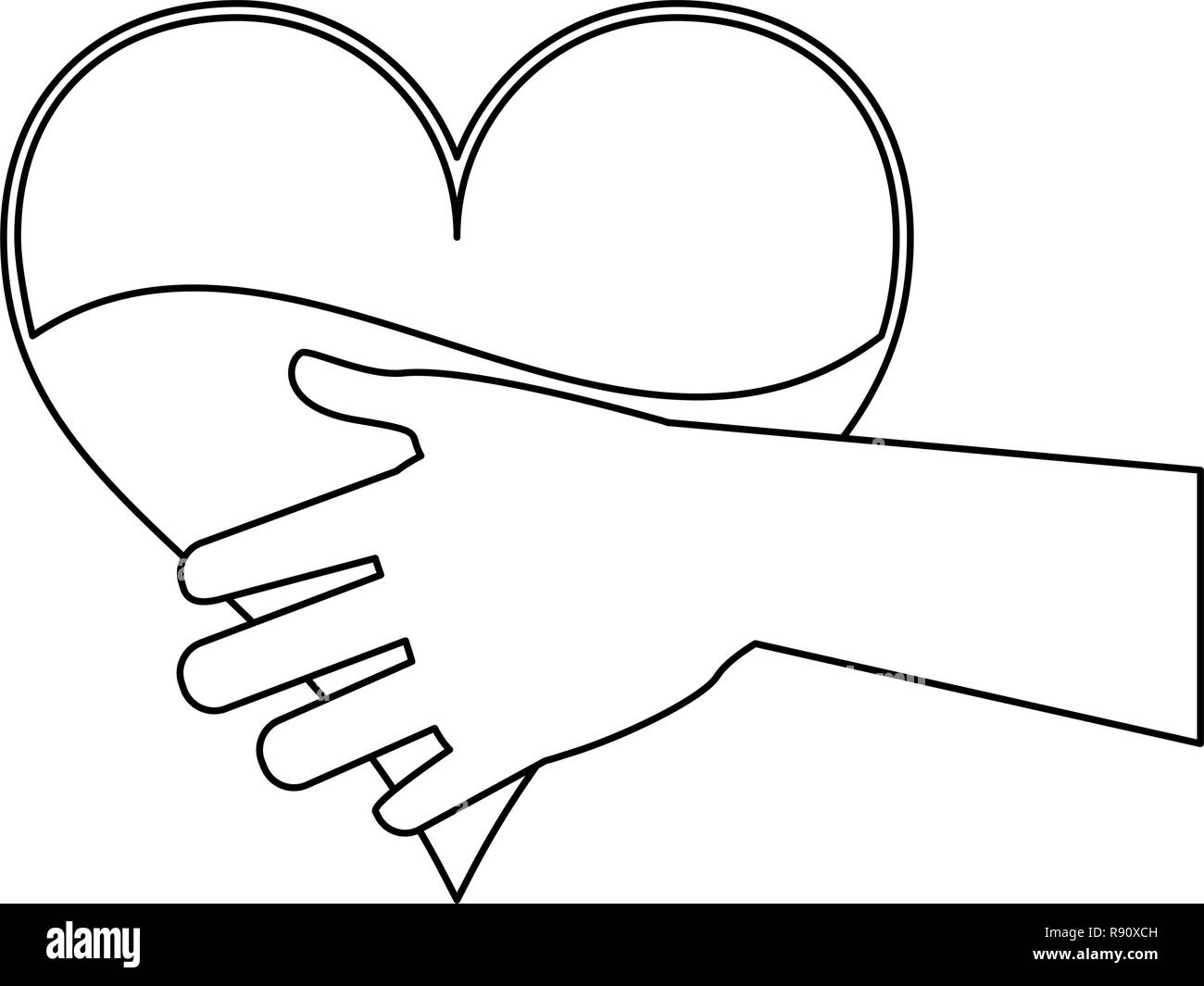 Blood donation campaign in black and white Stock Vector Image & Art - Alamy