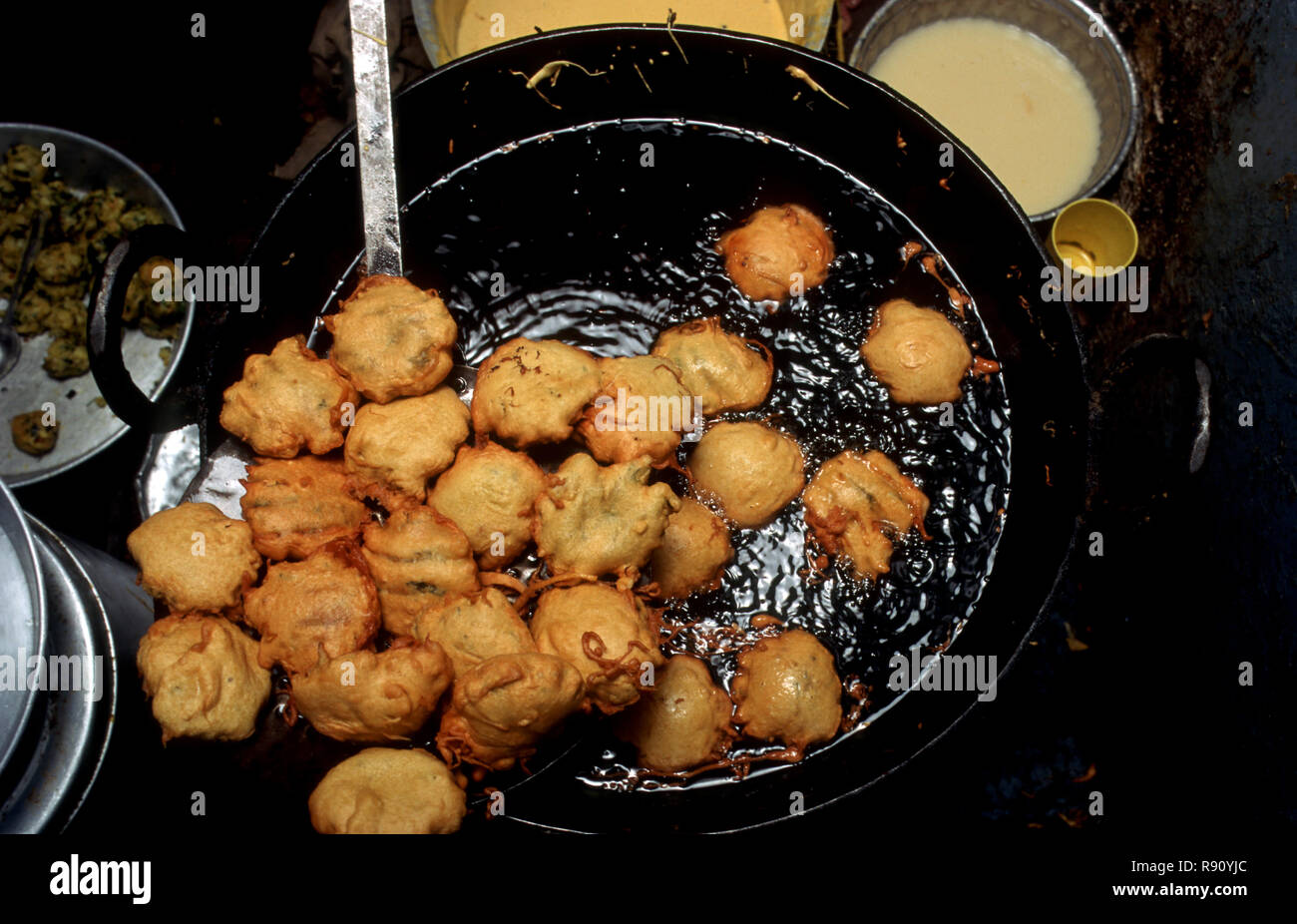 Food being cooked stock photo alamy