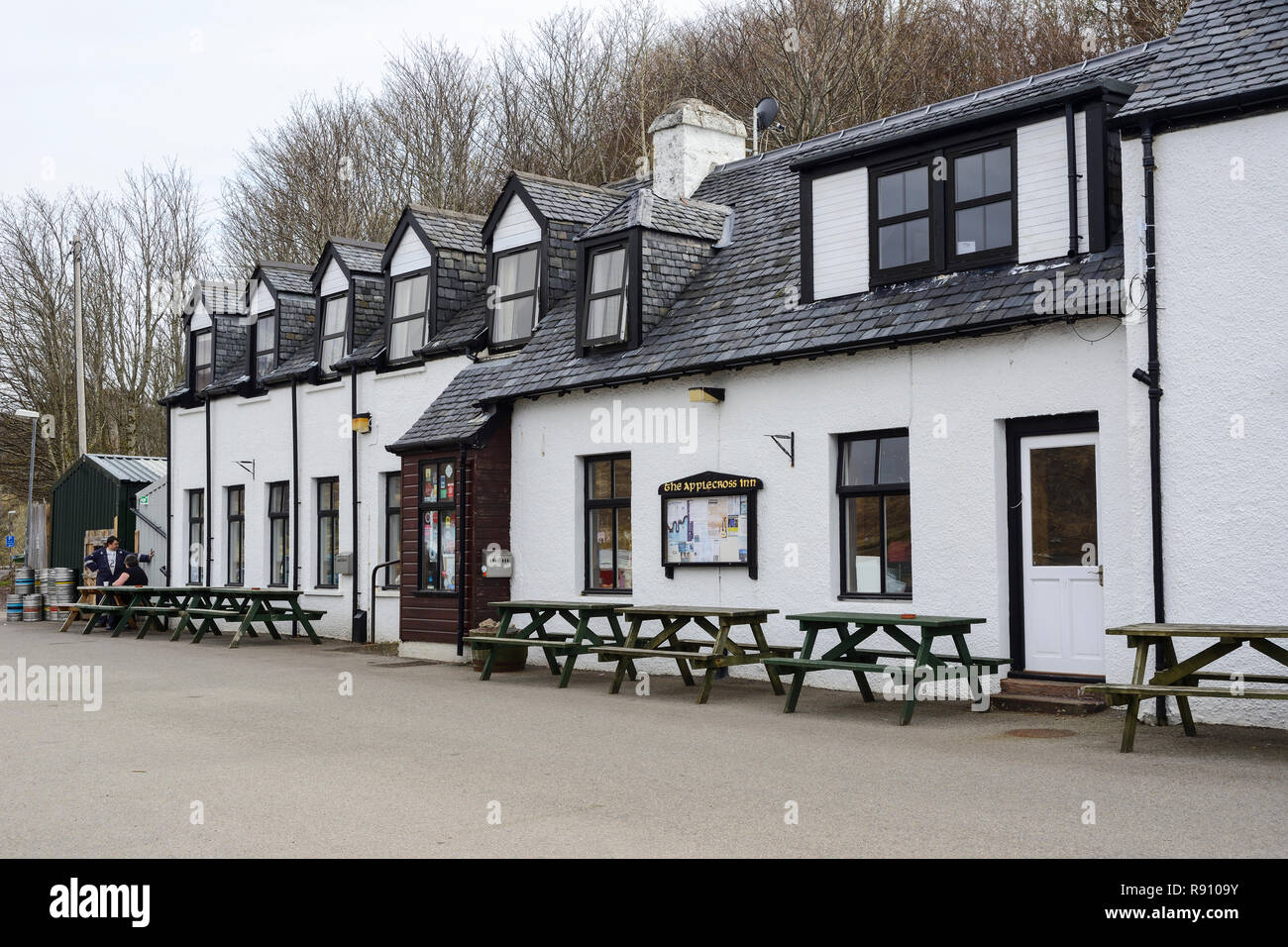 Applecross Inn, Applecross Peninsula, Wester Ross, Highland Region, Scotland Stock Photo