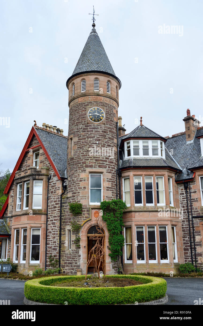 The Torridon Hotel, Applecross Peninsula, Wester Ross, Highland Region, Scotland Stock Photo