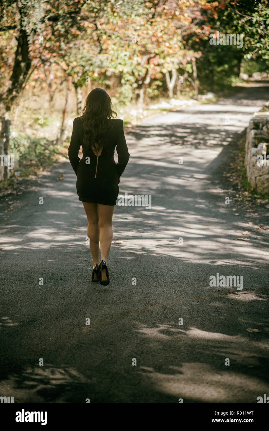 Women walking in high heels hires stock photography and images Alamy