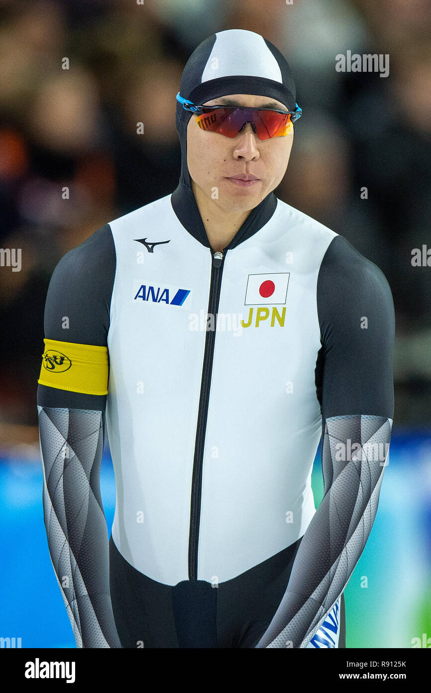 Heerenveen, Netherlands 15 december 2018 Speedskating World Cup 500m