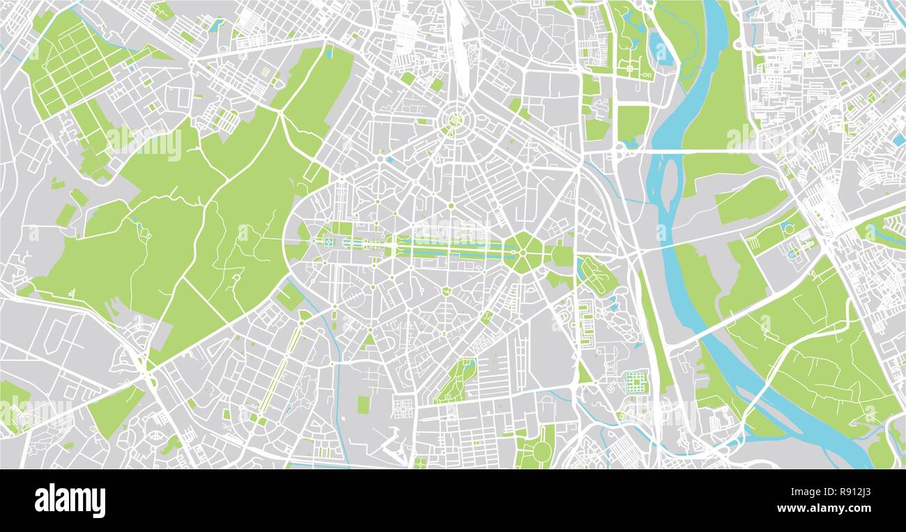 New Delhi City Map Urban Vector City Map Of New Delhi, India Stock Vector Image & Art - Alamy