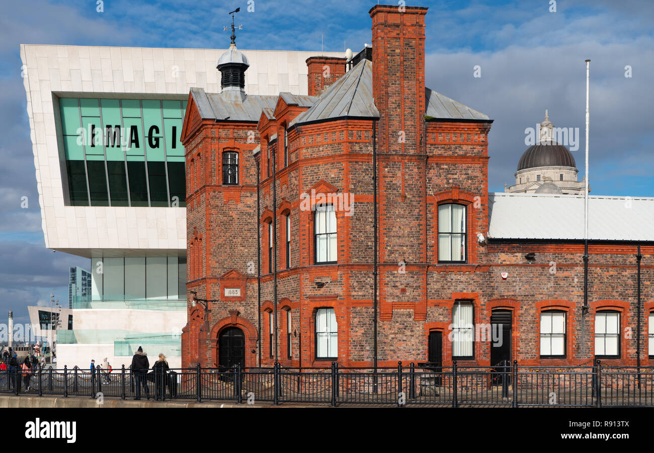 Museum of Liverpool, The Pier Head, Liverpool. Image taken December 2018. Stock Photo
