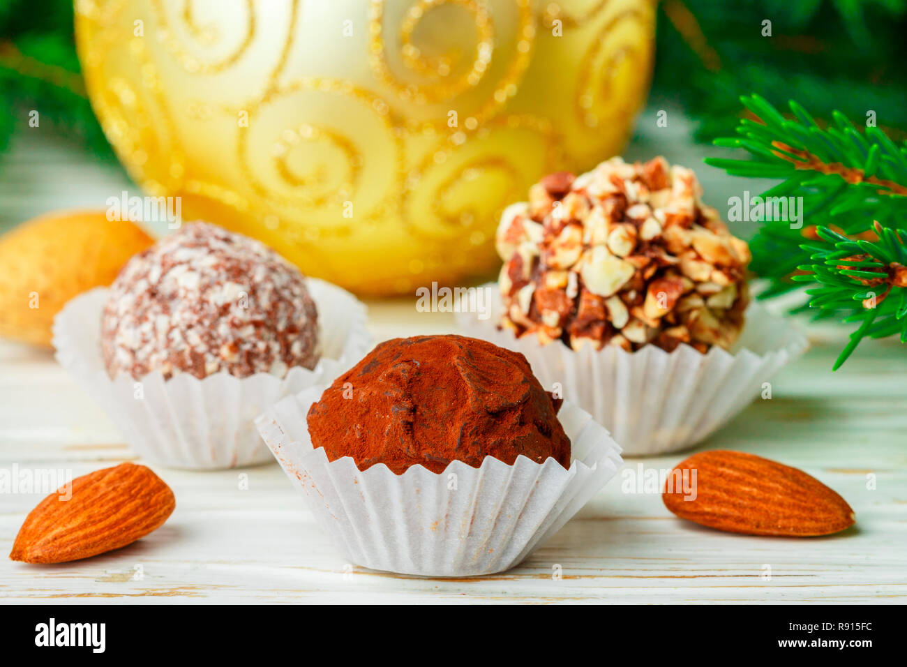 Truffle chocolate cakes hires stock photography and images Alamy