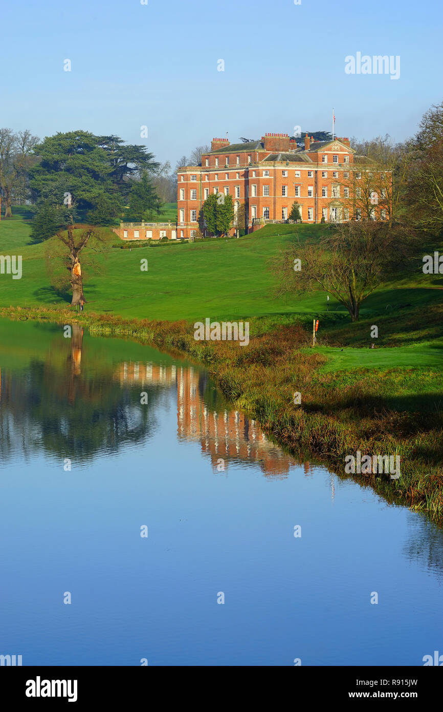 A view of Brocket Hall Stock Photo