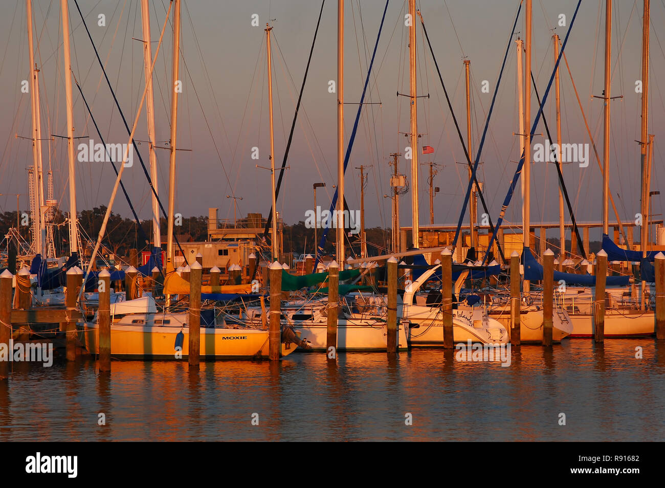 Pleasure boats dock at the Pass Christian Yacht Club, Dec. 8, 2010, in