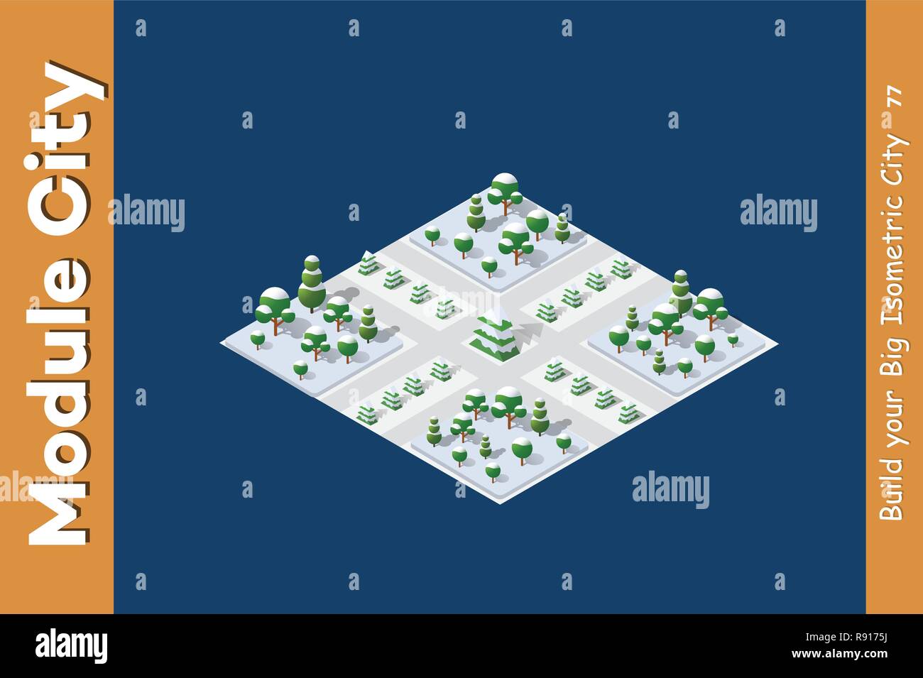 Parks garden gardens Stock Vector Images - Alamy