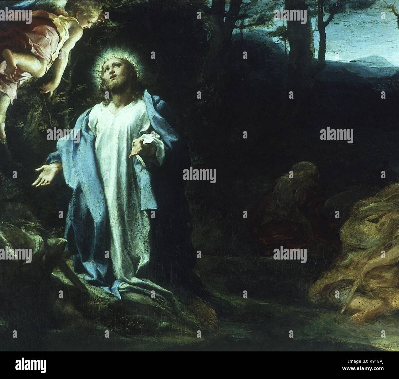 Jesus Garden Of Gethsemane Angel High Resolution Stock Photography And Images Alamy