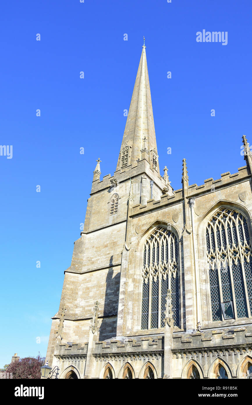 Tetbury parish church hi-res stock photography and images - Alamy