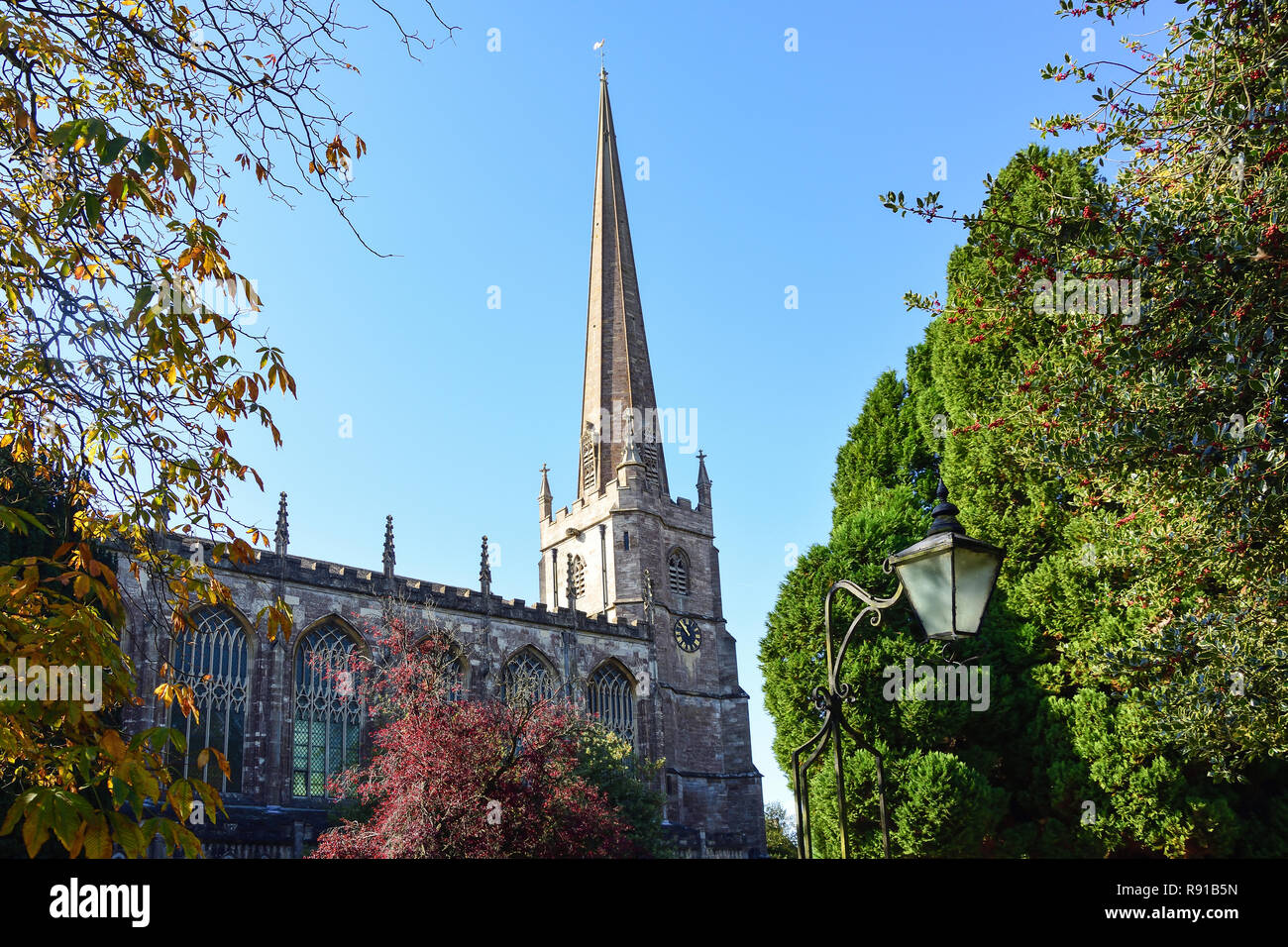 St Mary The Virgin Church, Church Street, Tetbury, Gloucestershire, England, United Kingdom Stock Photo