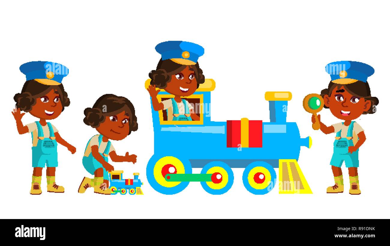 Indian Girl Kindergarten Kid Set Vector. Hindu. Asian. Friendly Little Children. Playing With Railway Train. Cute, Comic. For Web, Brochure, Poster Design. Isolated Cartoon Illustration Stock Vector Image & Art - Alamy Indian Girl Kindergarten Kid Set Vector. Hindu. Asian. Friendly Little Children. Playing With Railway Train. Cute, Comic. For Web, Brochure, Poster Design. Isolated Cartoon Illustration Stock Vector Image & Art - Alamy