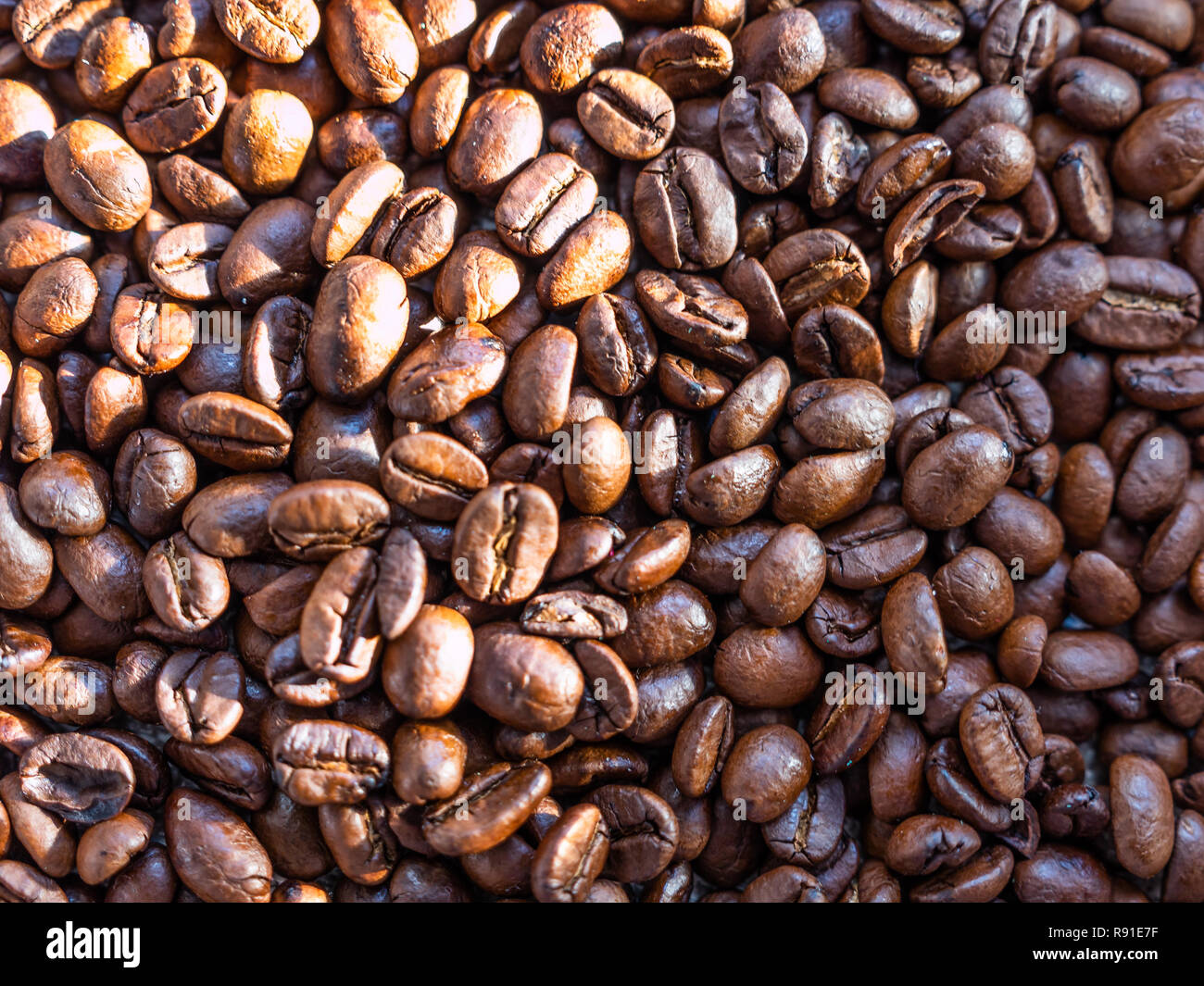 Coffee beans for coffee machine Stock Photo Alamy