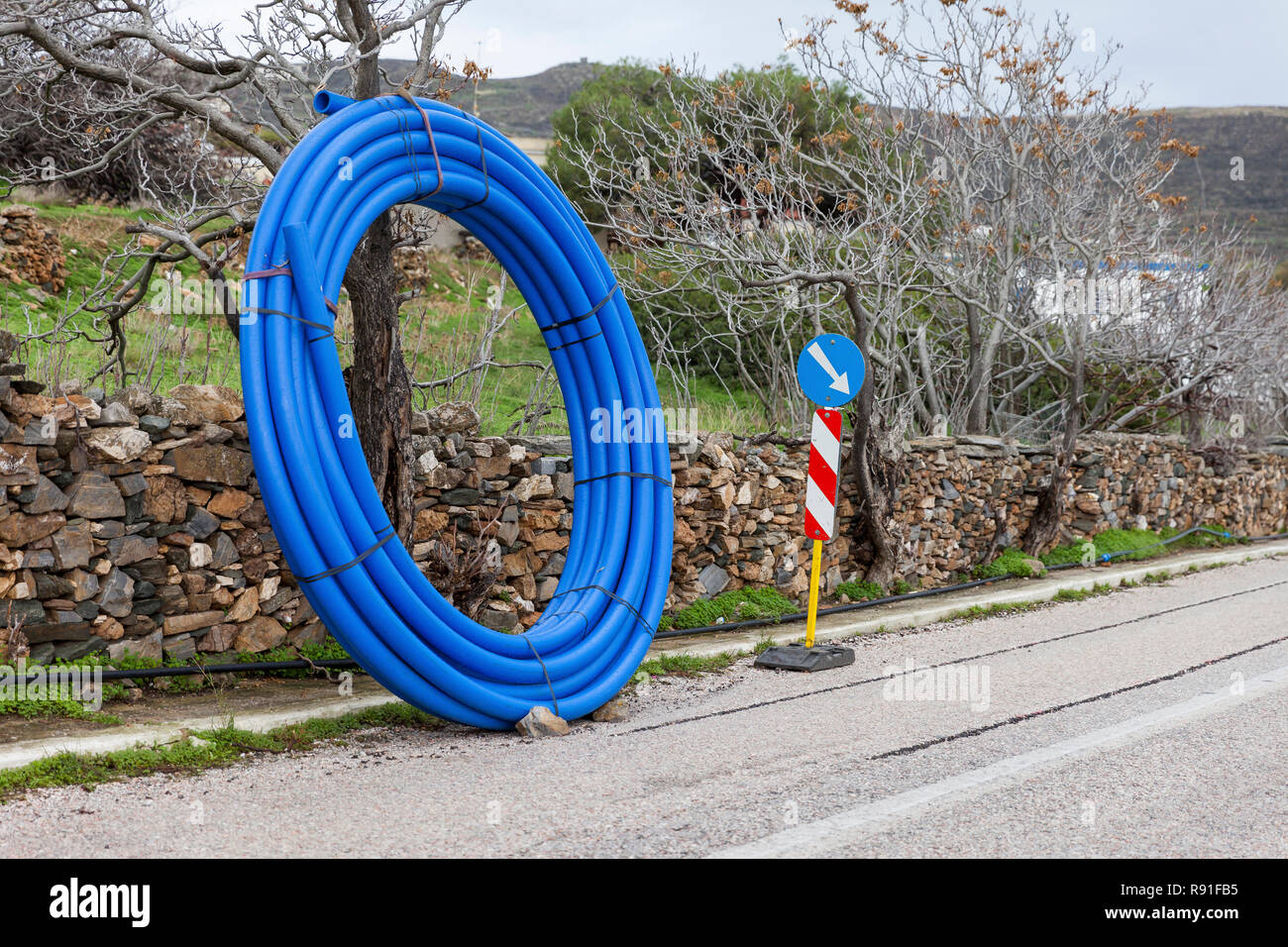 Plastic underground pipe hires stock photography and images Alamy