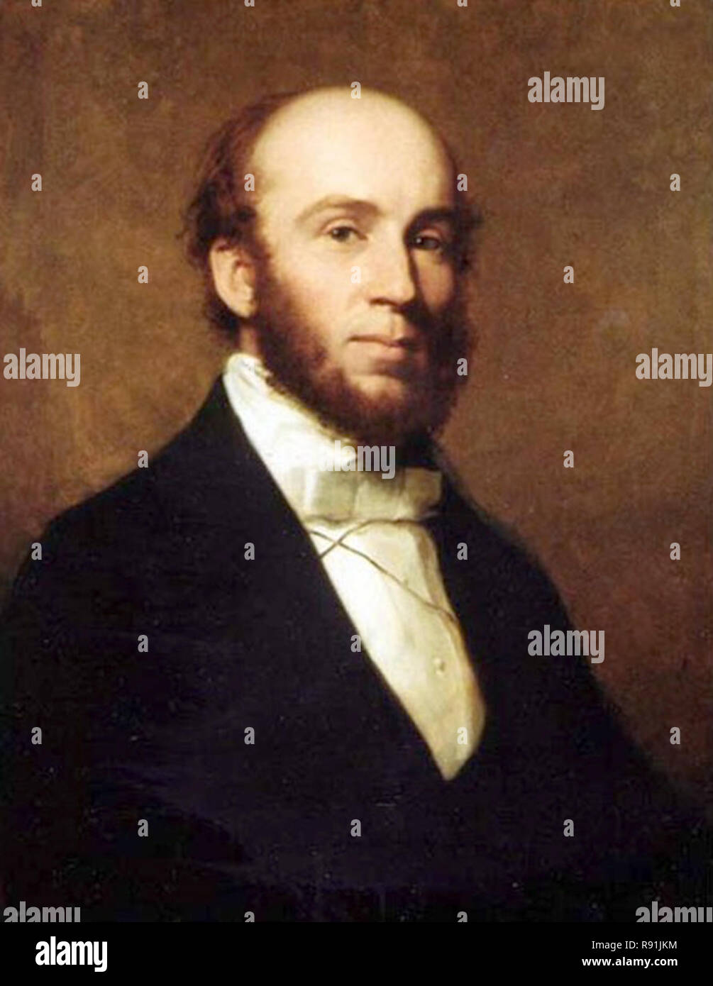 Charles Piazzi Smyth, (1819 – 1900) English astronomer Stock Photo