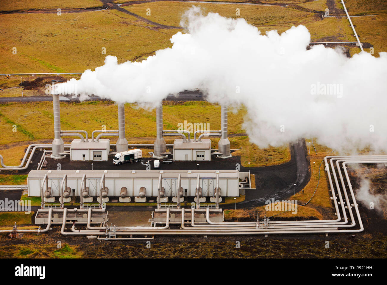 Hellisheidi geothermal power station in Hengill, Iceland is the worlds ...