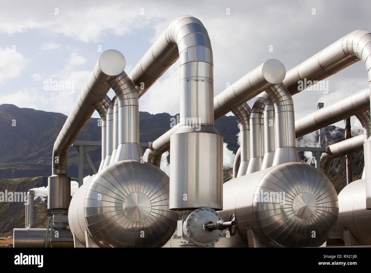 Hellisheidi geothermal power station in Hengill, Iceland is the worlds ...