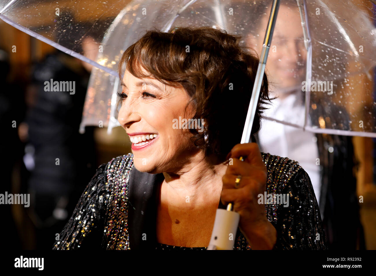 Didi Conn attending the press launch for the upcoming series of Dancing On Ice at the Natural History Museum in Kensington, London. Picture date: Tuesday December 18, 2018. Photo credit should read: David Parry/PA Wire Stock Photo