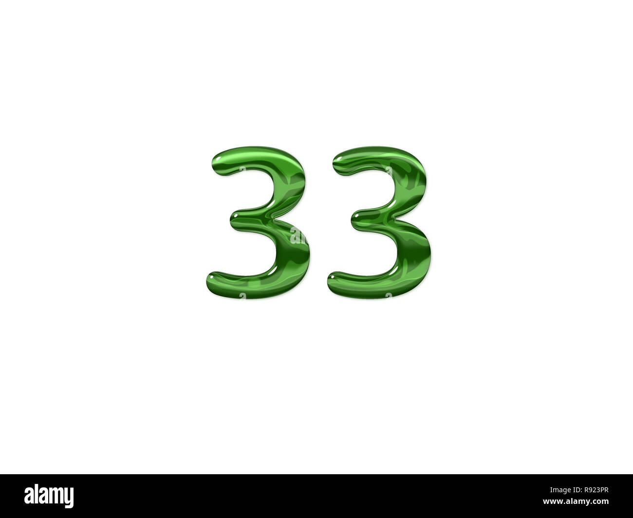 Number 33 High Resolution Stock Photography and Images Alamy