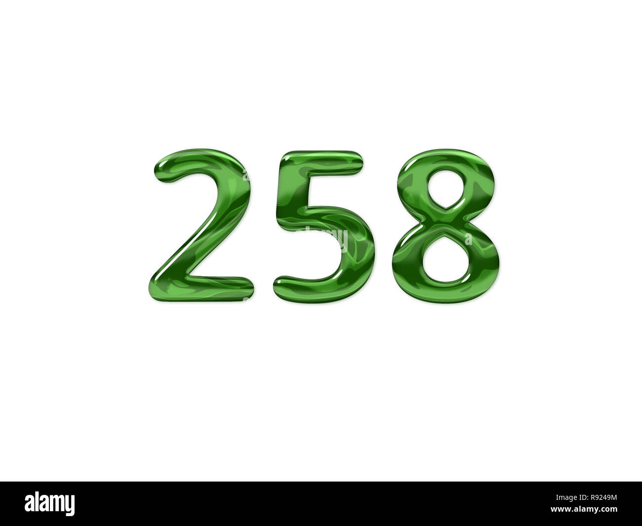 Number 258 Cut Out Stock Images & Pictures - Alamy