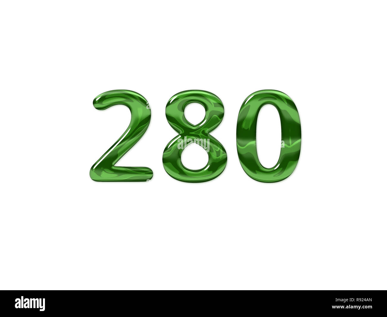 Number 280 Cut Out Stock Images & Pictures - Alamy